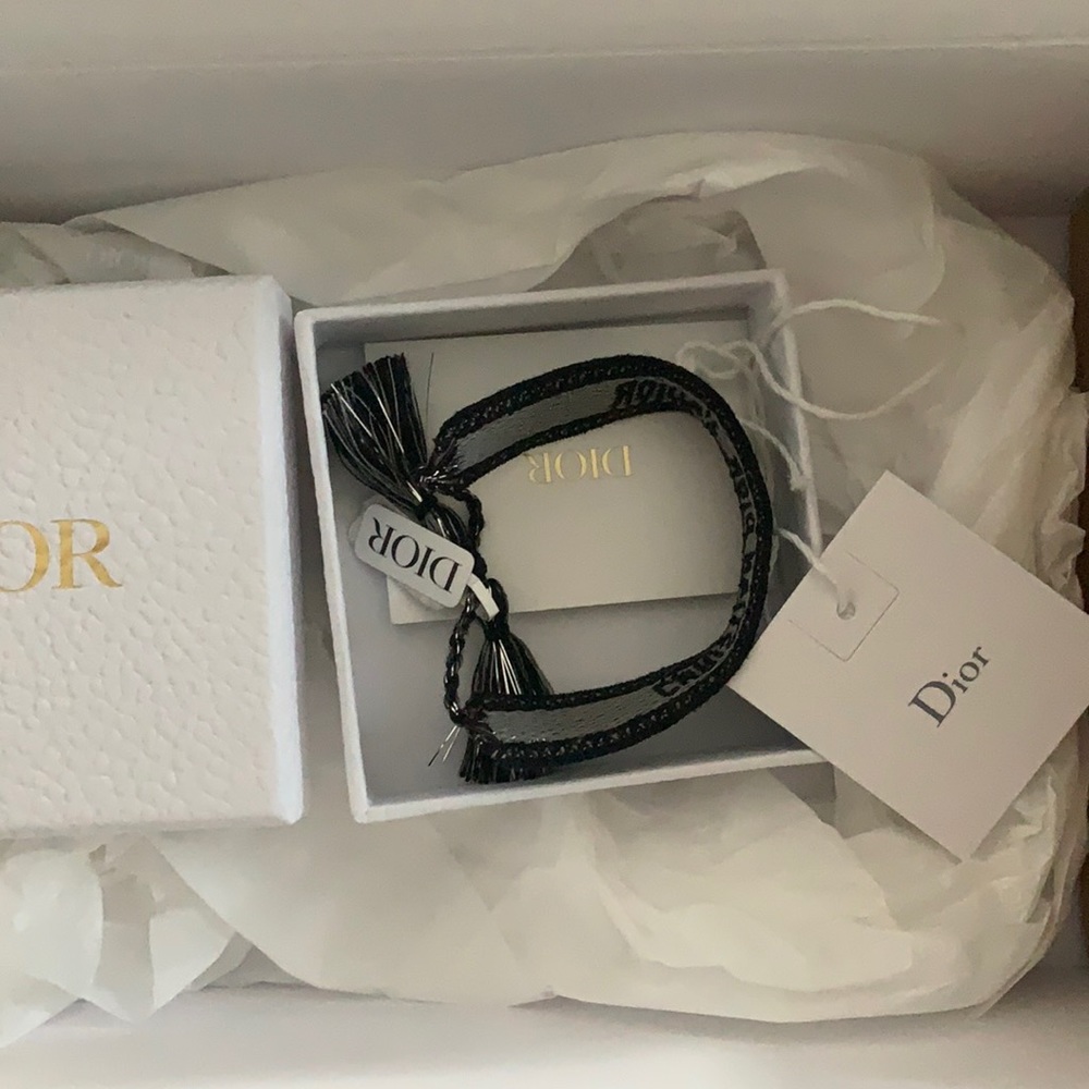 Silver J’adior bracelet. Brand new never worn.